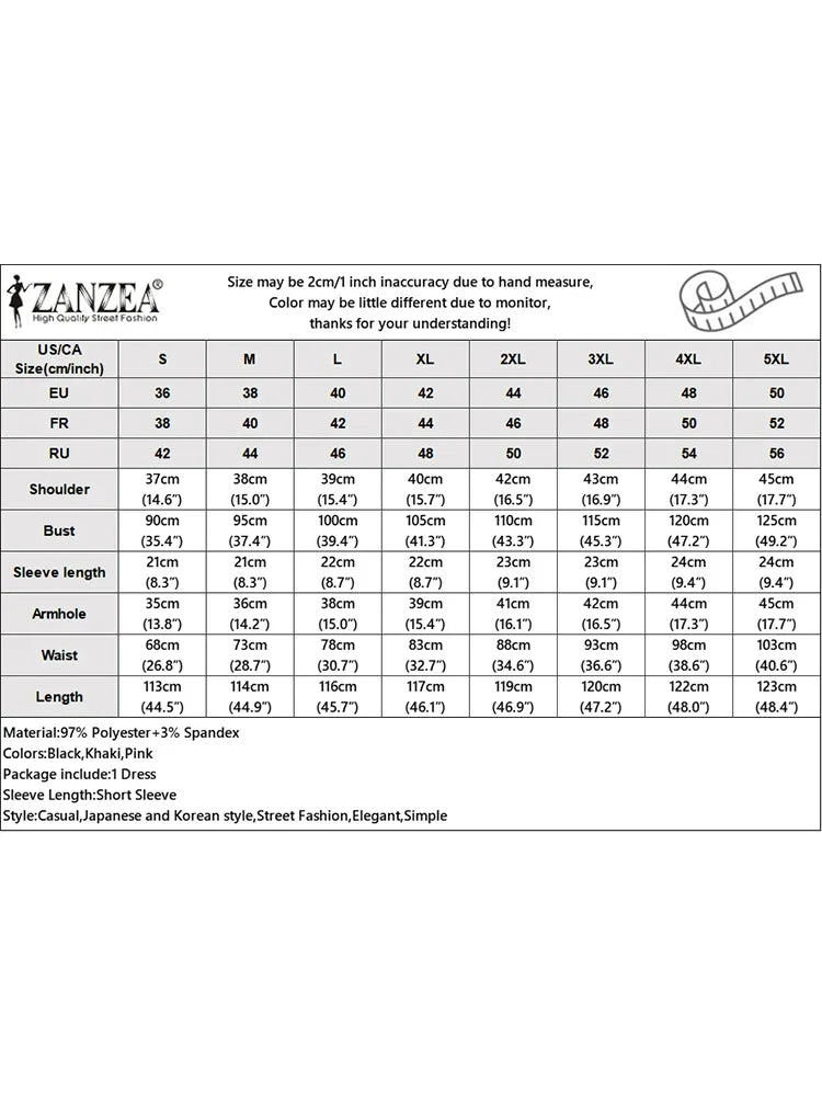 ZANZEA-Vestido largo elegante de talla grande para mujer, vestido de fiesta de manga corta, informal, ajustado a la cadera, por debajo de la rodilla, con botones, liso